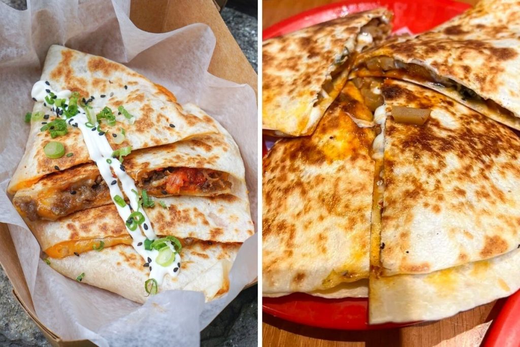 quesadillas in vancouver