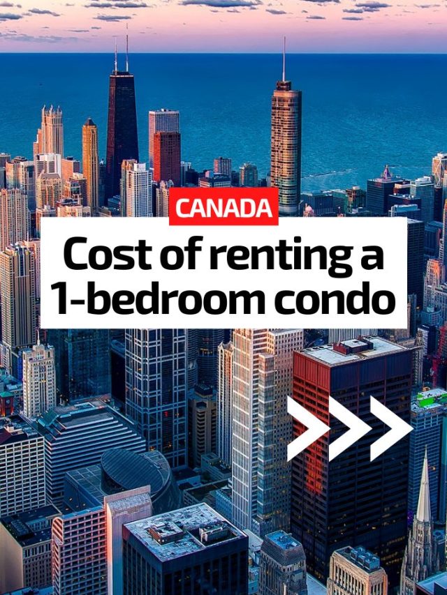 Cost of renting a 1-bedroom condo in Canada