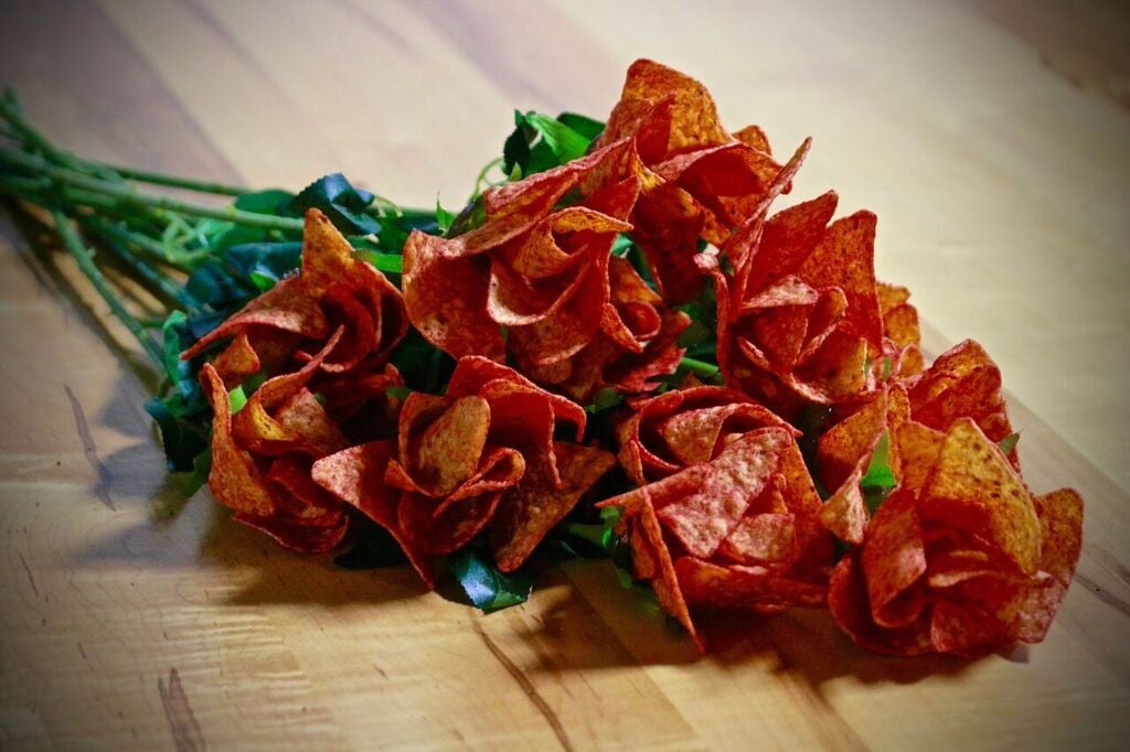 Doritos Is Giving Away Rose Bouquets Made From Chips