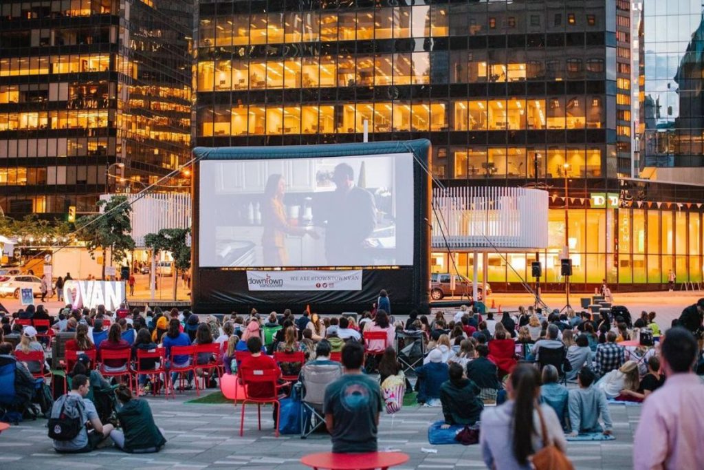 vancouver outdoor movies