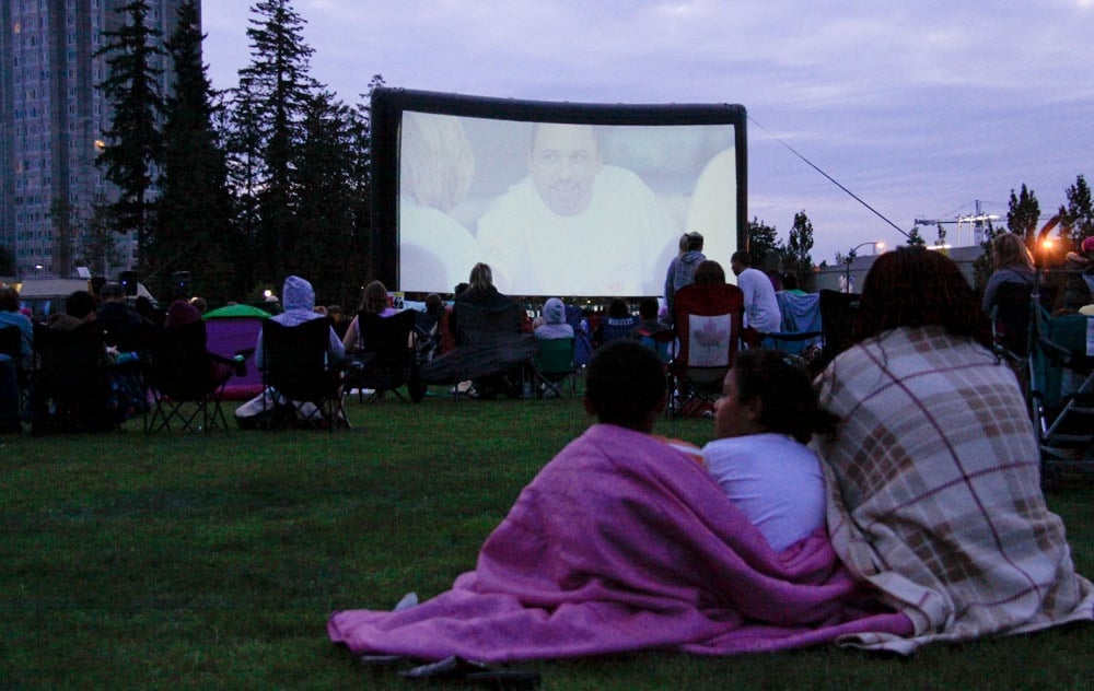 outdoor movie